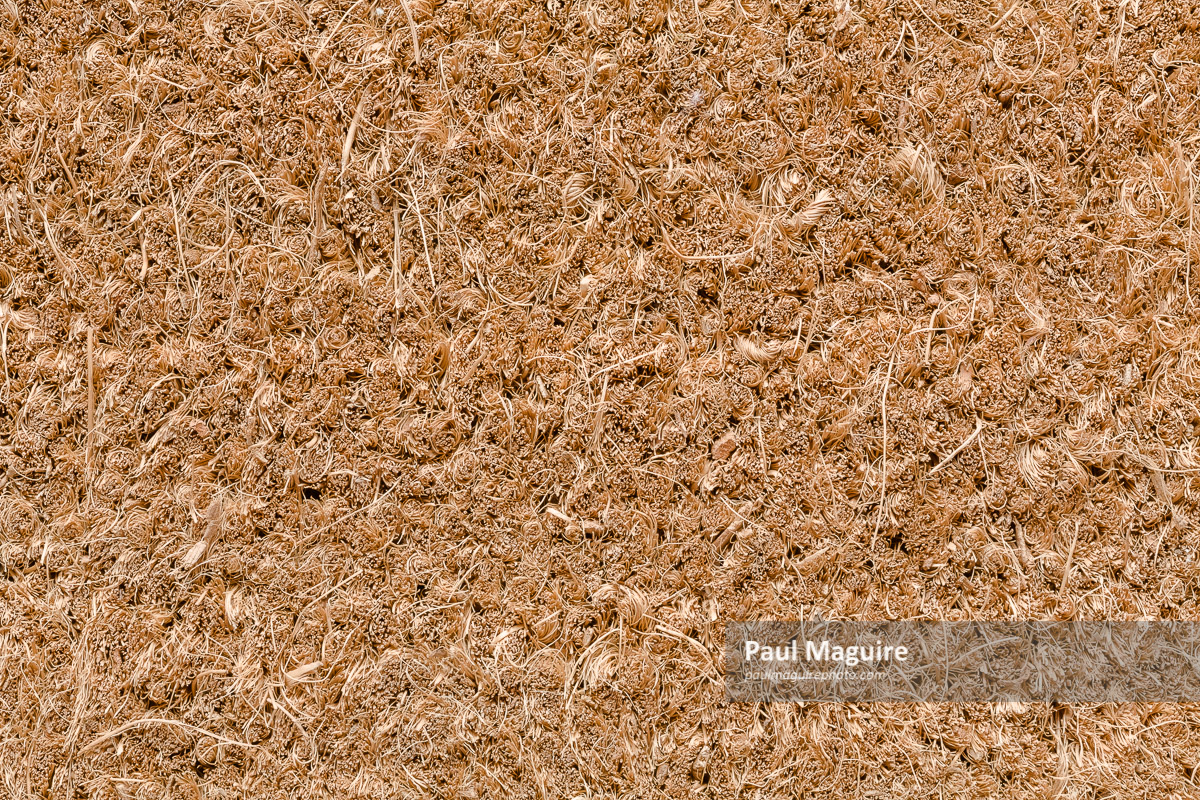 Buy a photo - Coir door mat texture background - Paul Maguire