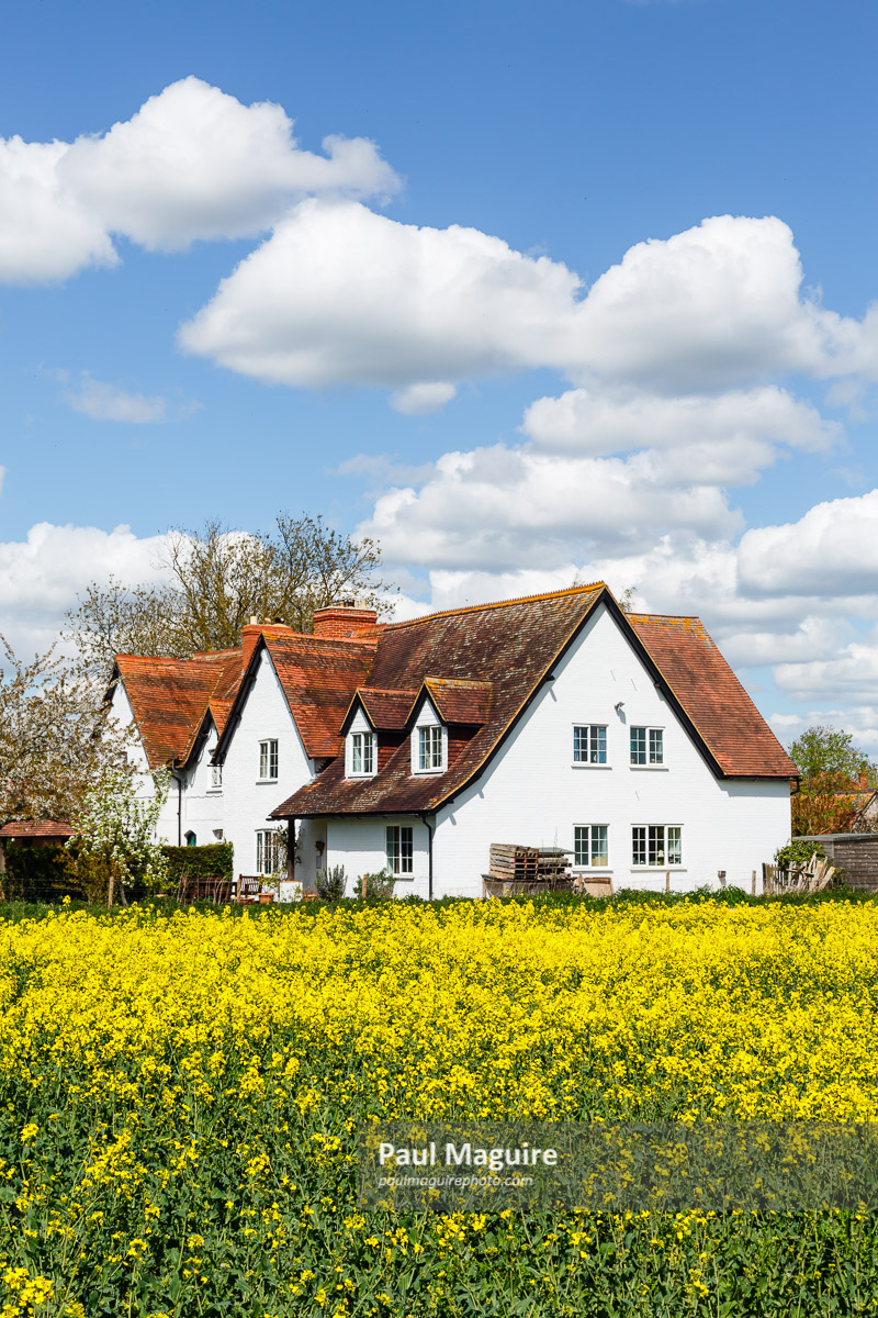Buy a photo of Cottages in rural England Paul Maguire