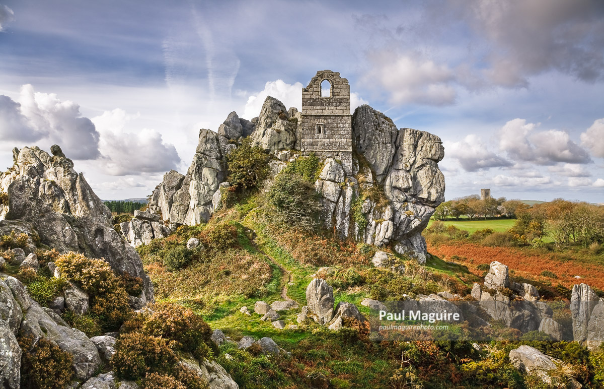 Stock photo Roche Rock ruins, Cornwall, UK Paul Maguire