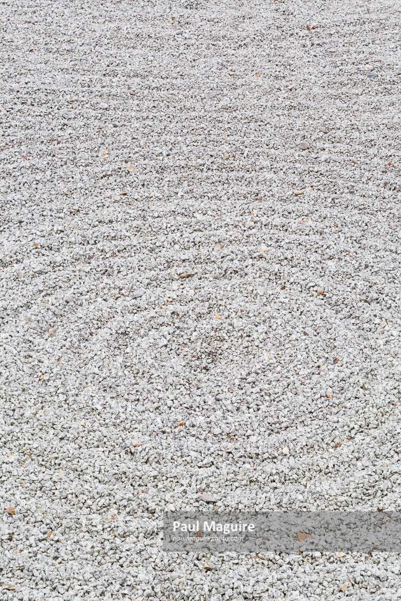 Photo for sale Zen Garden Gravel Paul Maguire