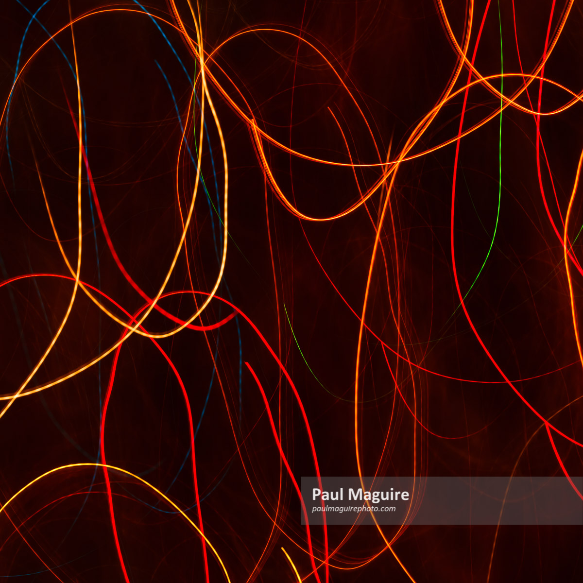 Light trail pattern
