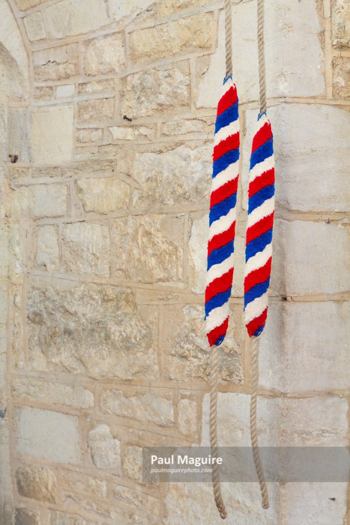 Stock photo - Bell ringing church ropes - Paul Maguire