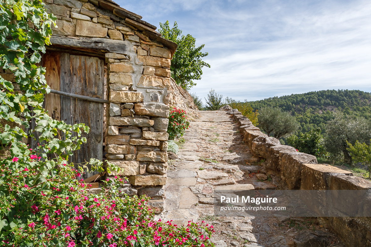 Spanish rural landscape, Aragon, Spain