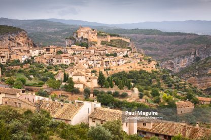 Alquezar historic village in Huesca, Aragon, Spain