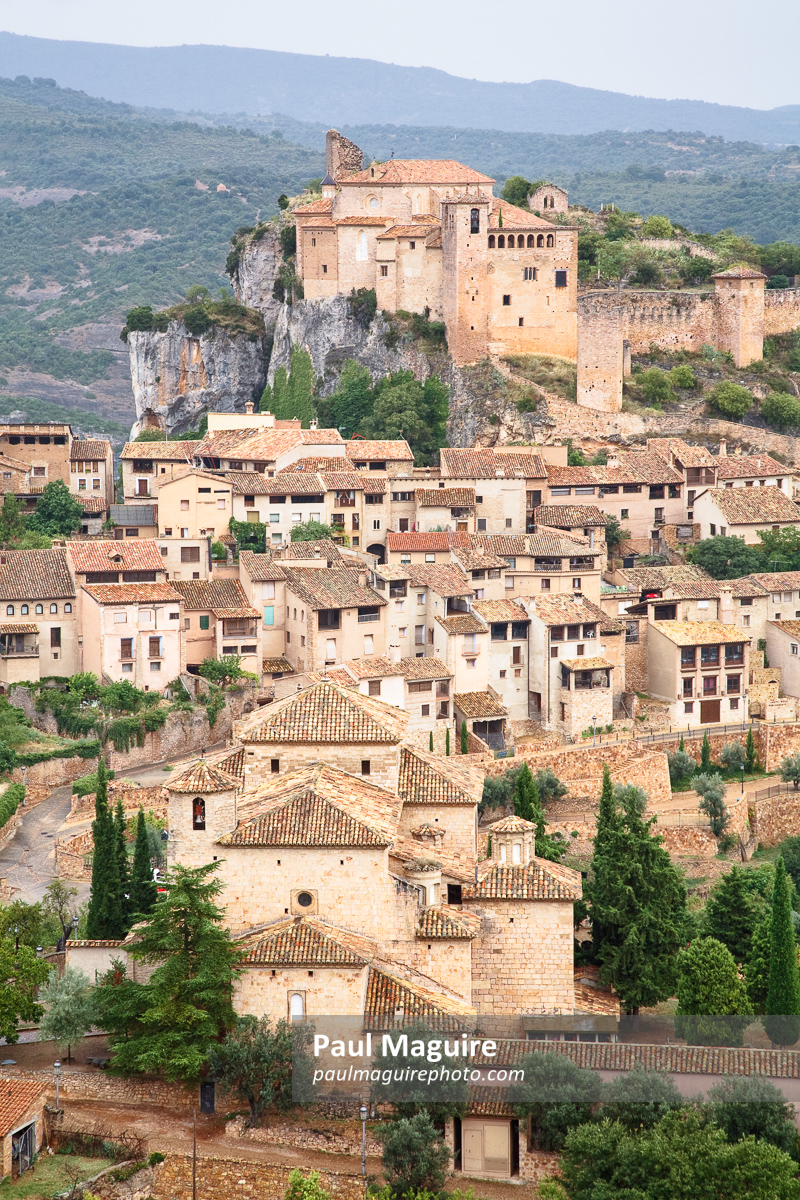Alquezar historic village in Huesca, Aragon, Spain
