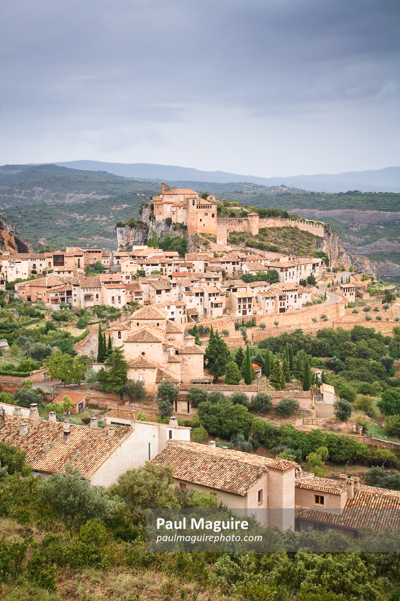 Alquezar historic village in Huesca, Aragon, Spain