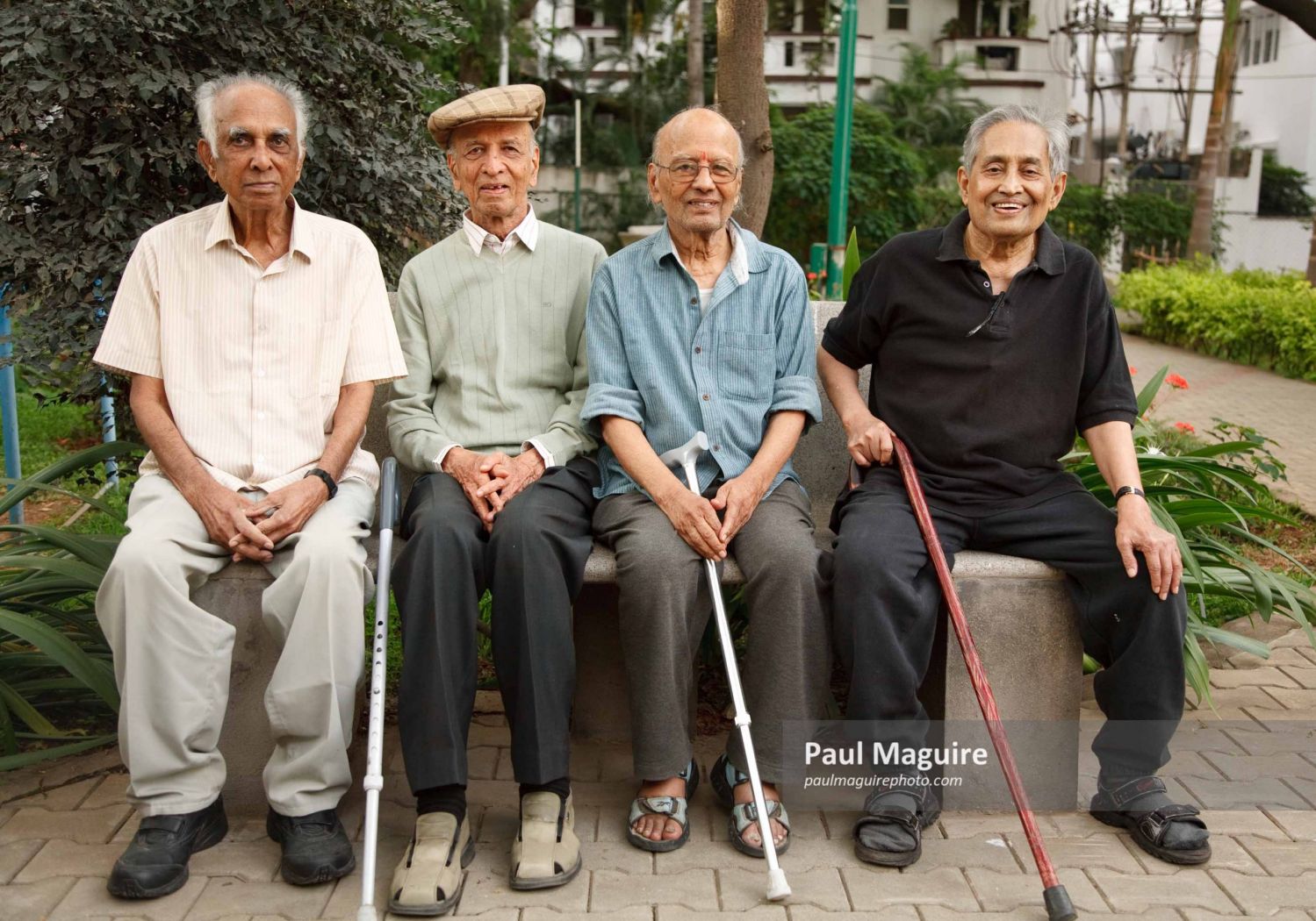 Retired Indian men