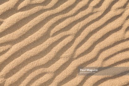 Sand ripples, beach or dune texture