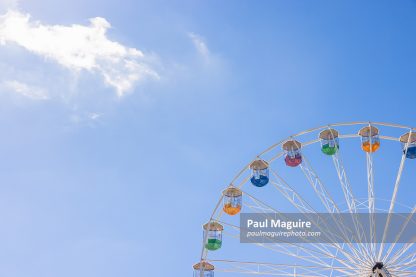 Bournemouth observation wheel, UK. Giant Ferris wheel