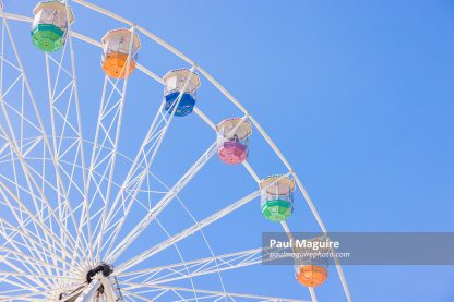 Bournemouth observation wheel, UK. Giant Ferris wheel