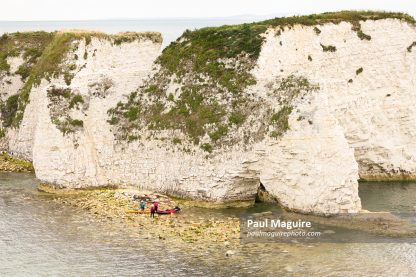 Sea Kayaking around Studland, Dorset Coast, UK